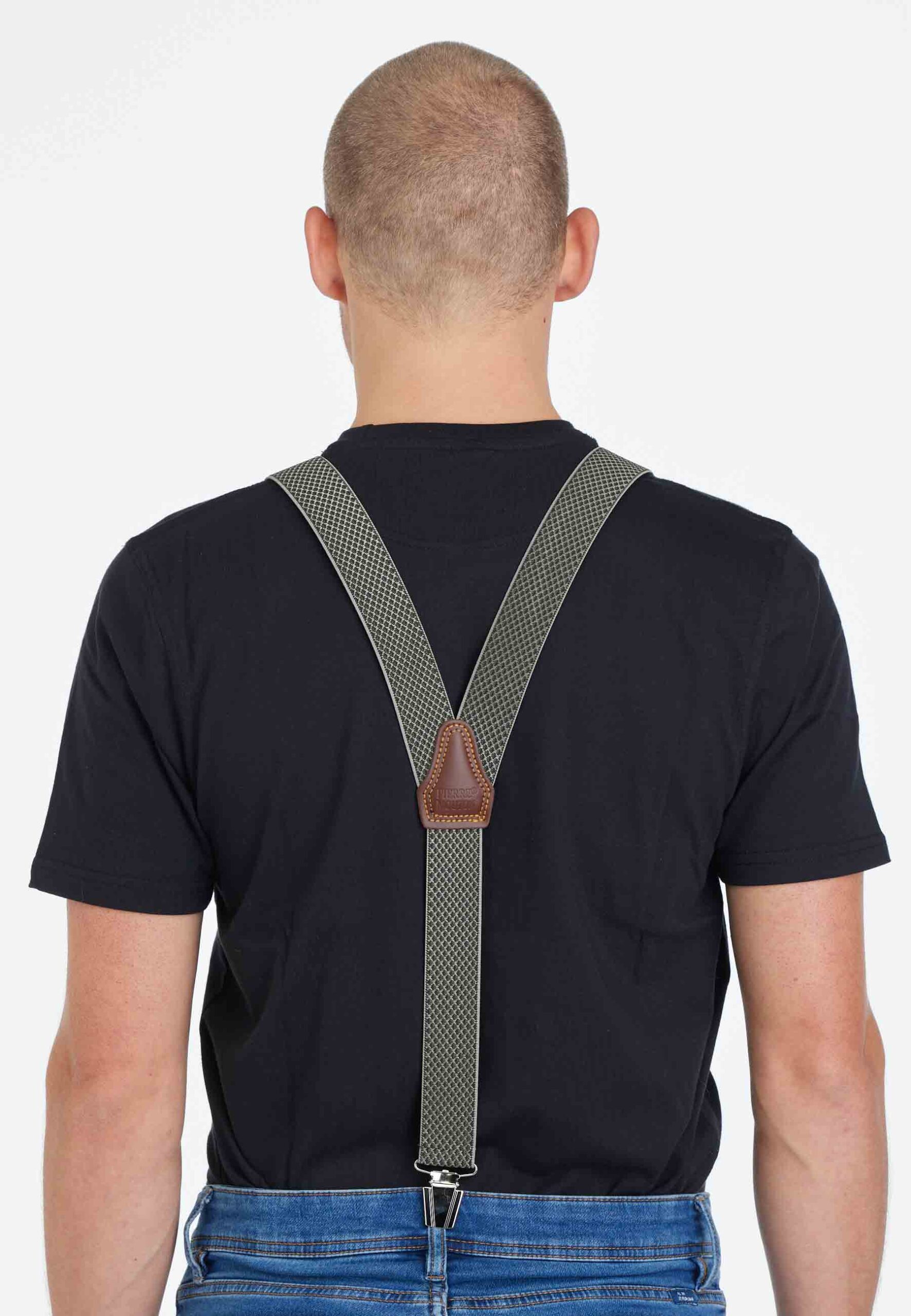 Ontdek stijlvolle klasse met onze groene Elegance bretel, perfect voor elke gelegenheid.