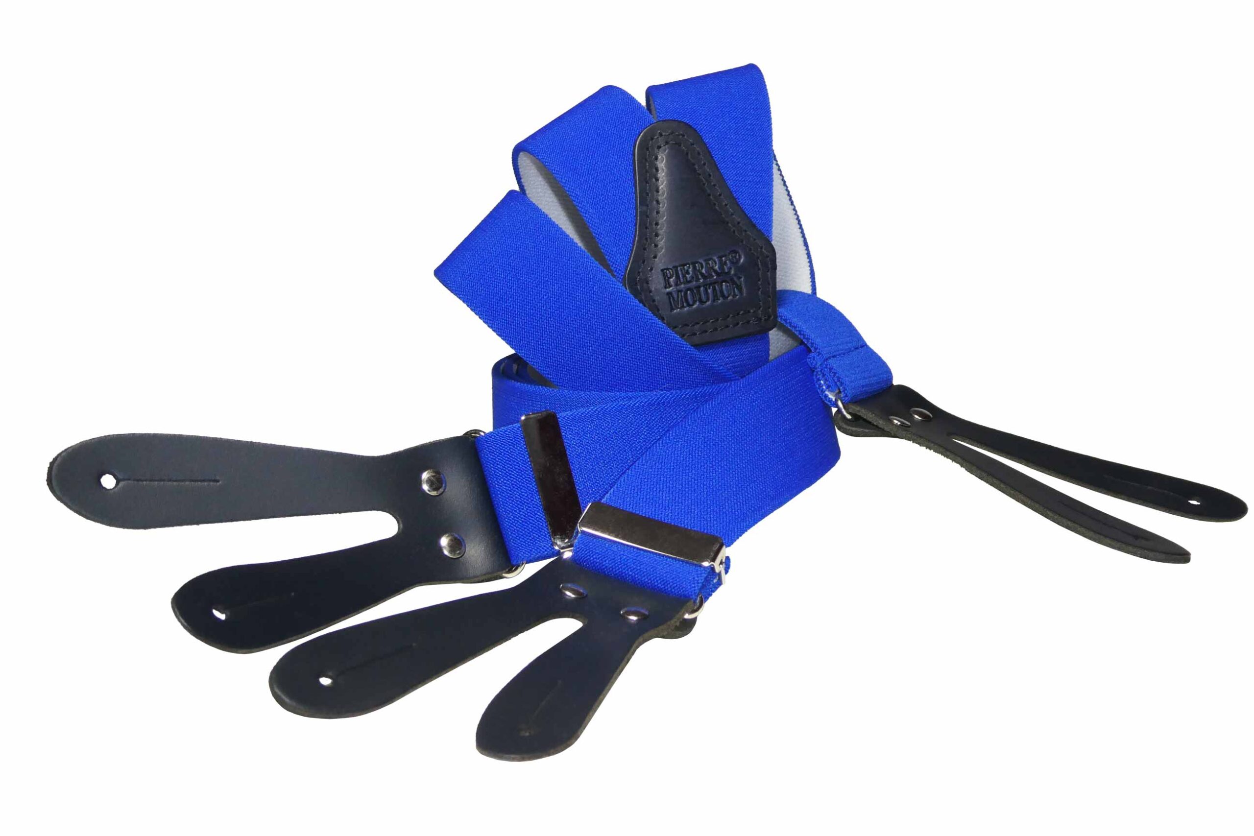 Sterke bretel met leertjes