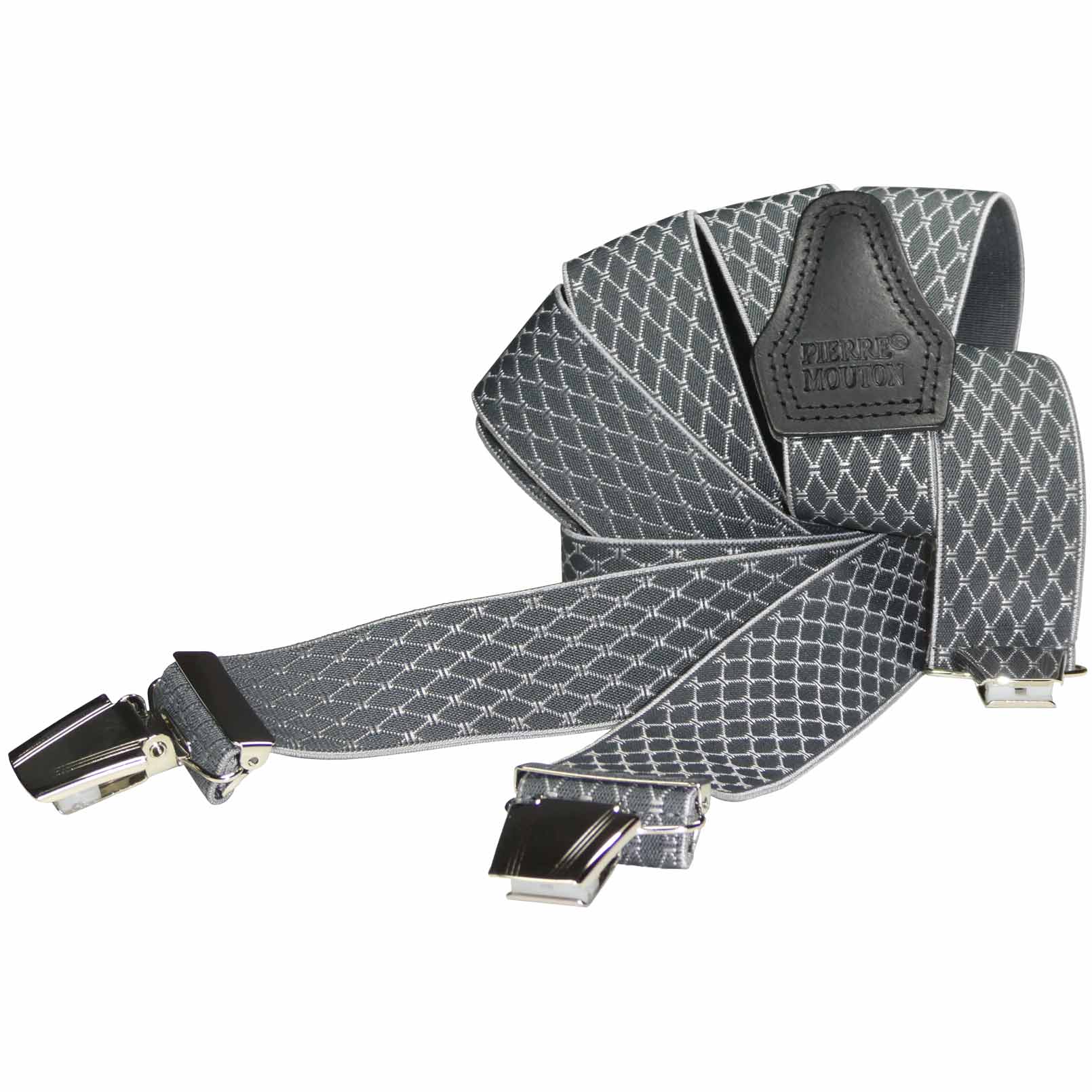 Prachtige bretel Diadème grijs